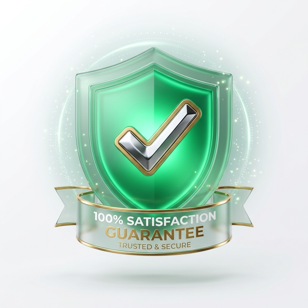 100% Satisfaction Guarantee SANGI Trust Badge